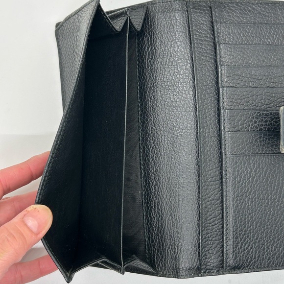 Black Gucci GG Wallet - Picture 5 of 6
